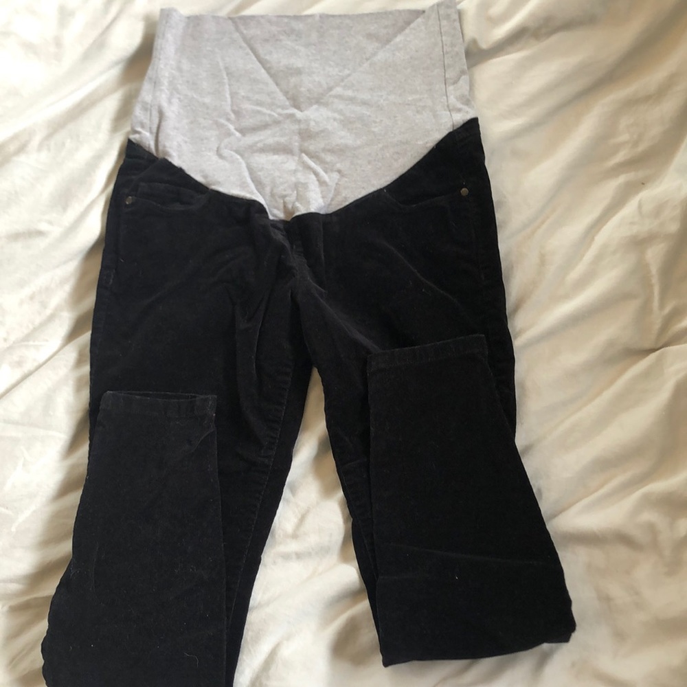 Thyme maternity slim fit corduroy pants